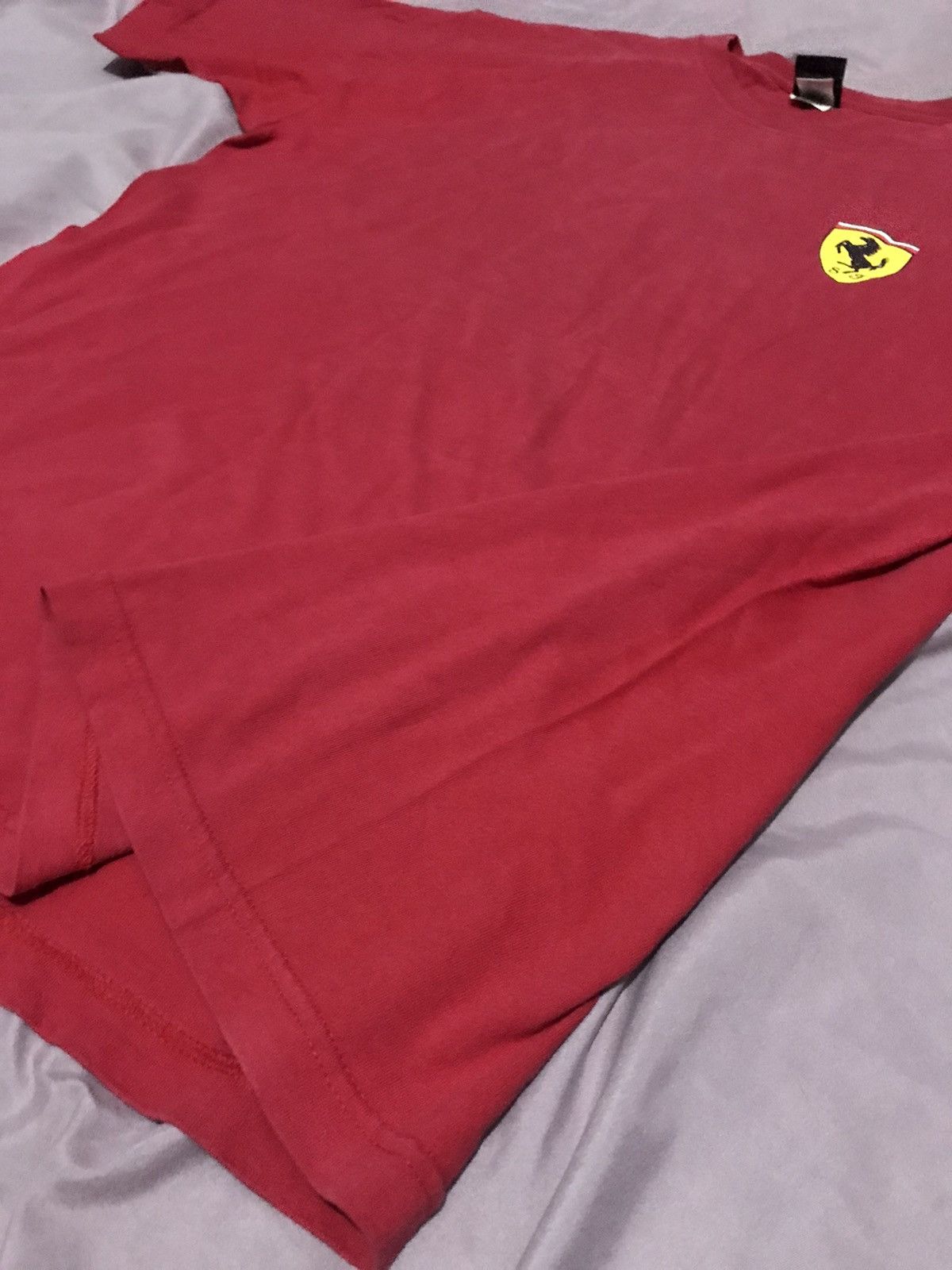Ferrari 90s FERRARI US made LOOPWHEEL SEAMLESS logo tshirt Size US XL / EU 56 / 4 - 4 Thumbnail