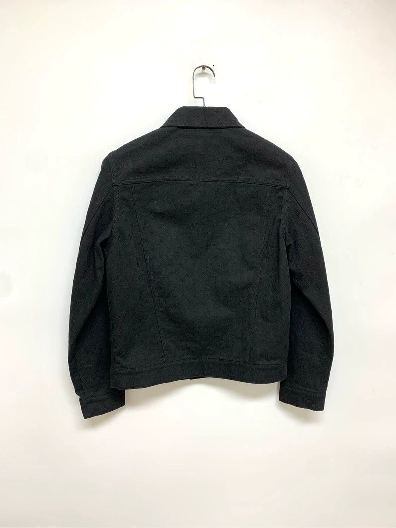 Louis Vuitton LOUIS VUITTON Black denim jacket with full dark stripes jac Size US S / EU 44-46 / 1 - 8 Thumbnail