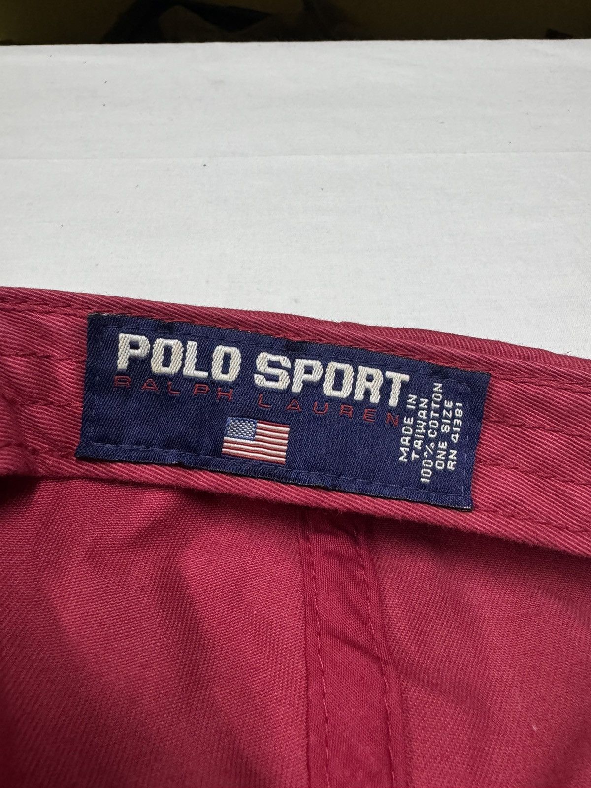 Polo Ralph Lauren Polo Bear Polo Sport Buckle Back Hat Size ONE SIZE - 7 Thumbnail