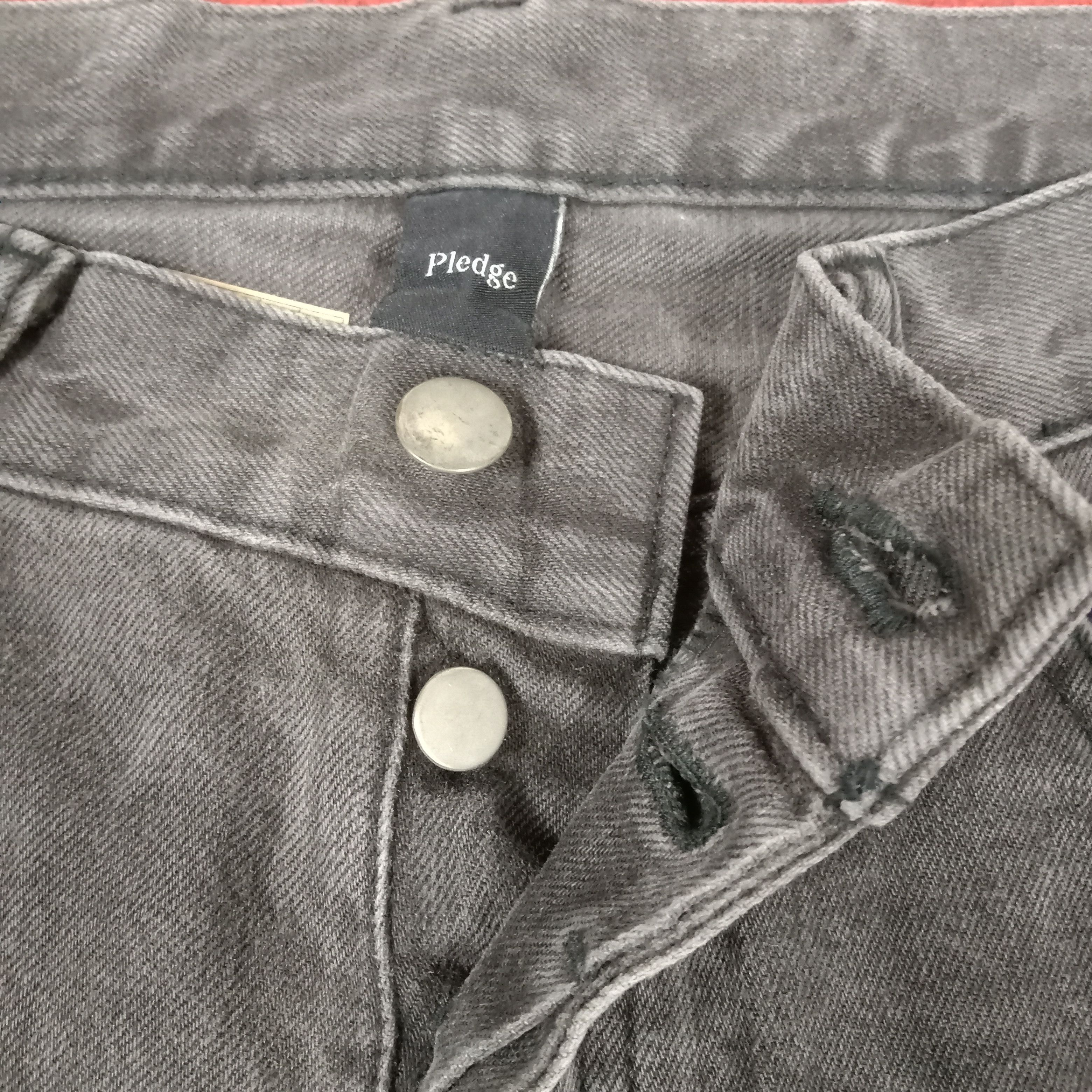 Japanese Brand × Pledge × Vintage Pledge Fashion Style Jeans Size US 33 - 12 Thumbnail