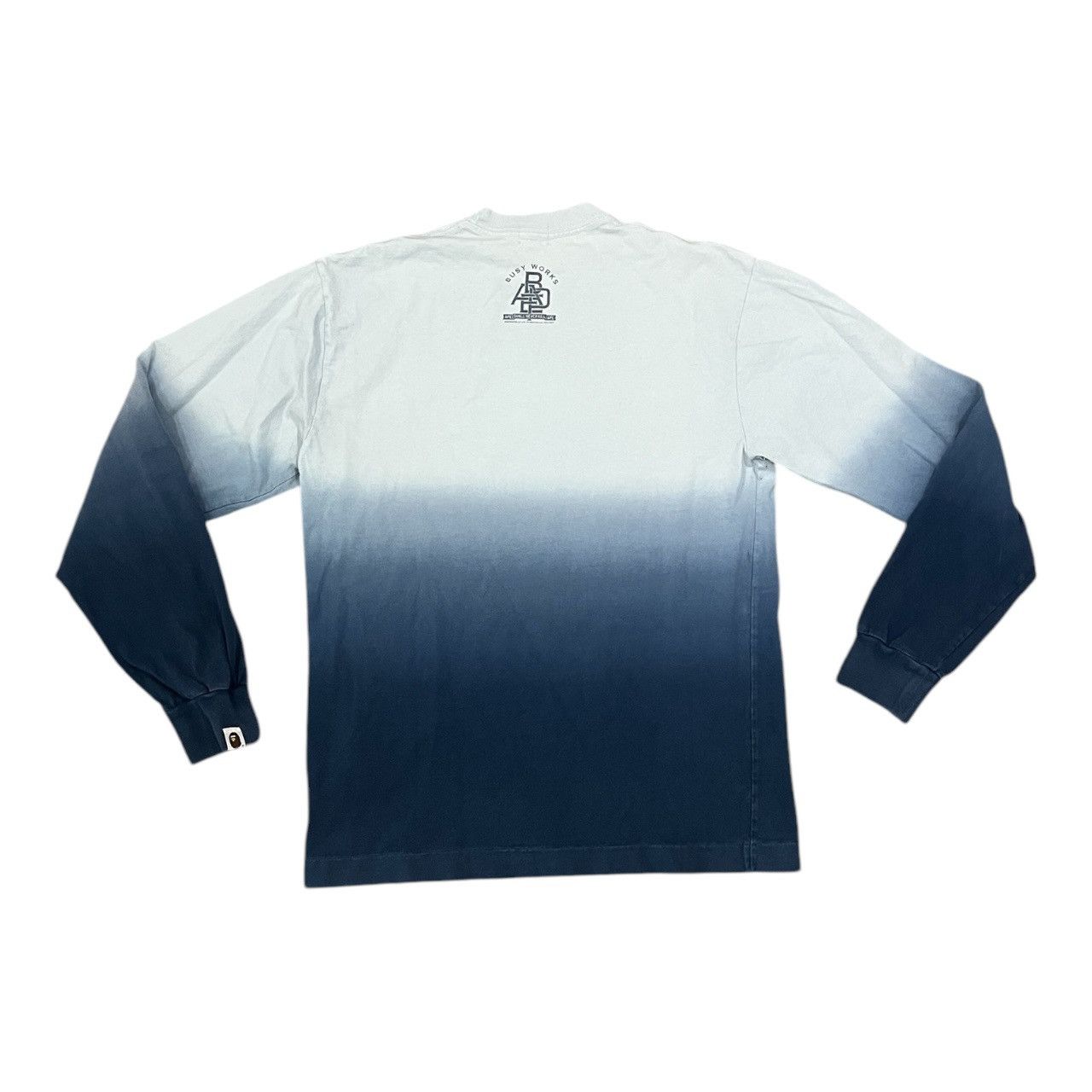 Bape × Vintage Vintage Bape By A Bathing Ape Ombré Long Sleeve Shirt Size US M / EU 48-50 / 2 - 2 Thumbnail