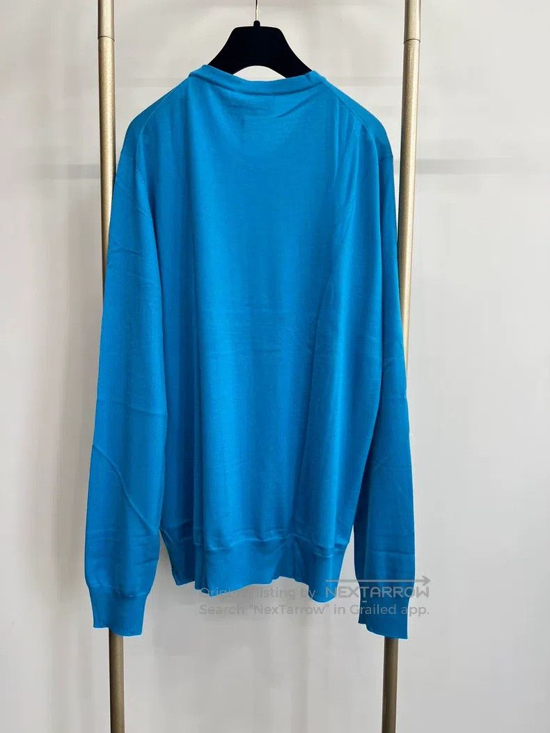 Hermes Hermes Wool knitted sweater Size US XXL / EU 58 / 5 - 2 Thumbnail