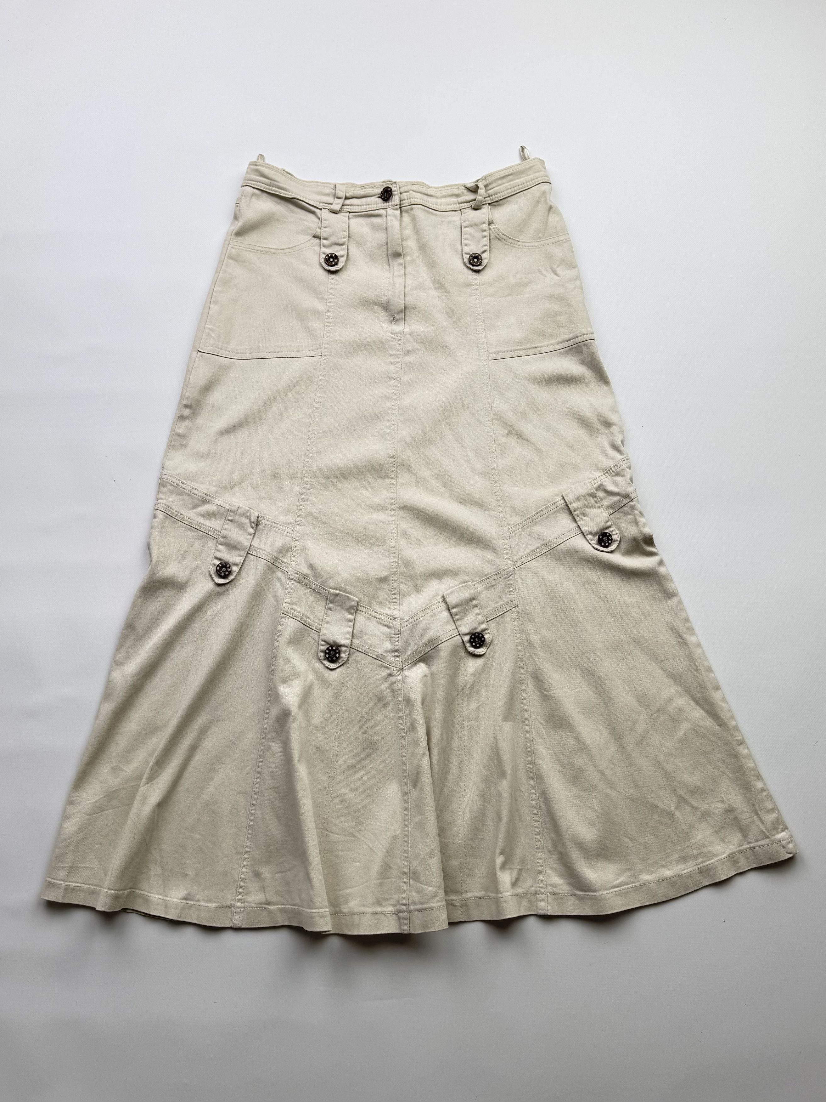 Japanese Brand Vintage Maxi Skirt B211(V490)E2 Size 30" / US 8 / IT 44 - 1 Thumbnail