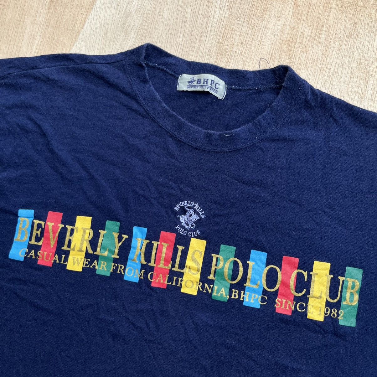 Beverly Hills Polo Club BHPC VINTAGE TEE Y2K 20s 90s RALPH LAUREN Size US M / EU 48-50 / 2 - 2 Thumbnail