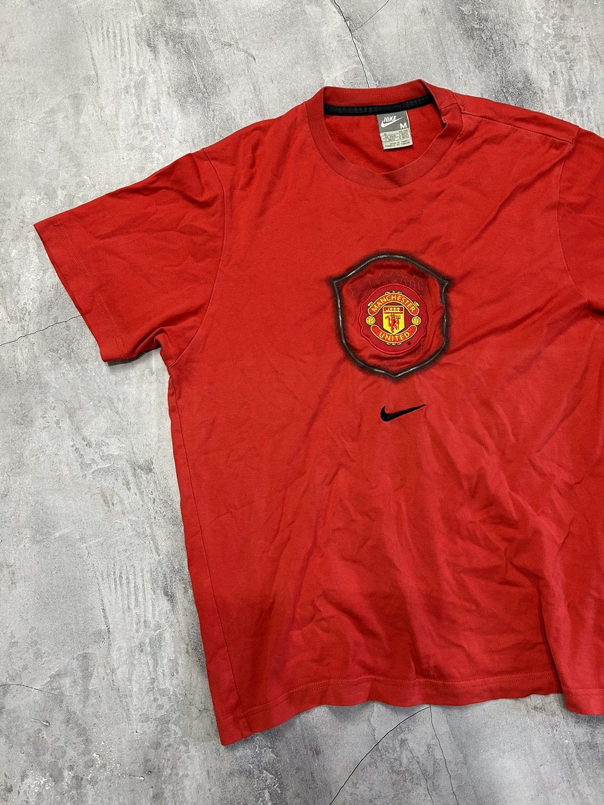 Nike × Vintage Nike vintage manchester united vintage jersey tee t shirt Size US M / EU 48-50 / 2 - 2 Thumbnail