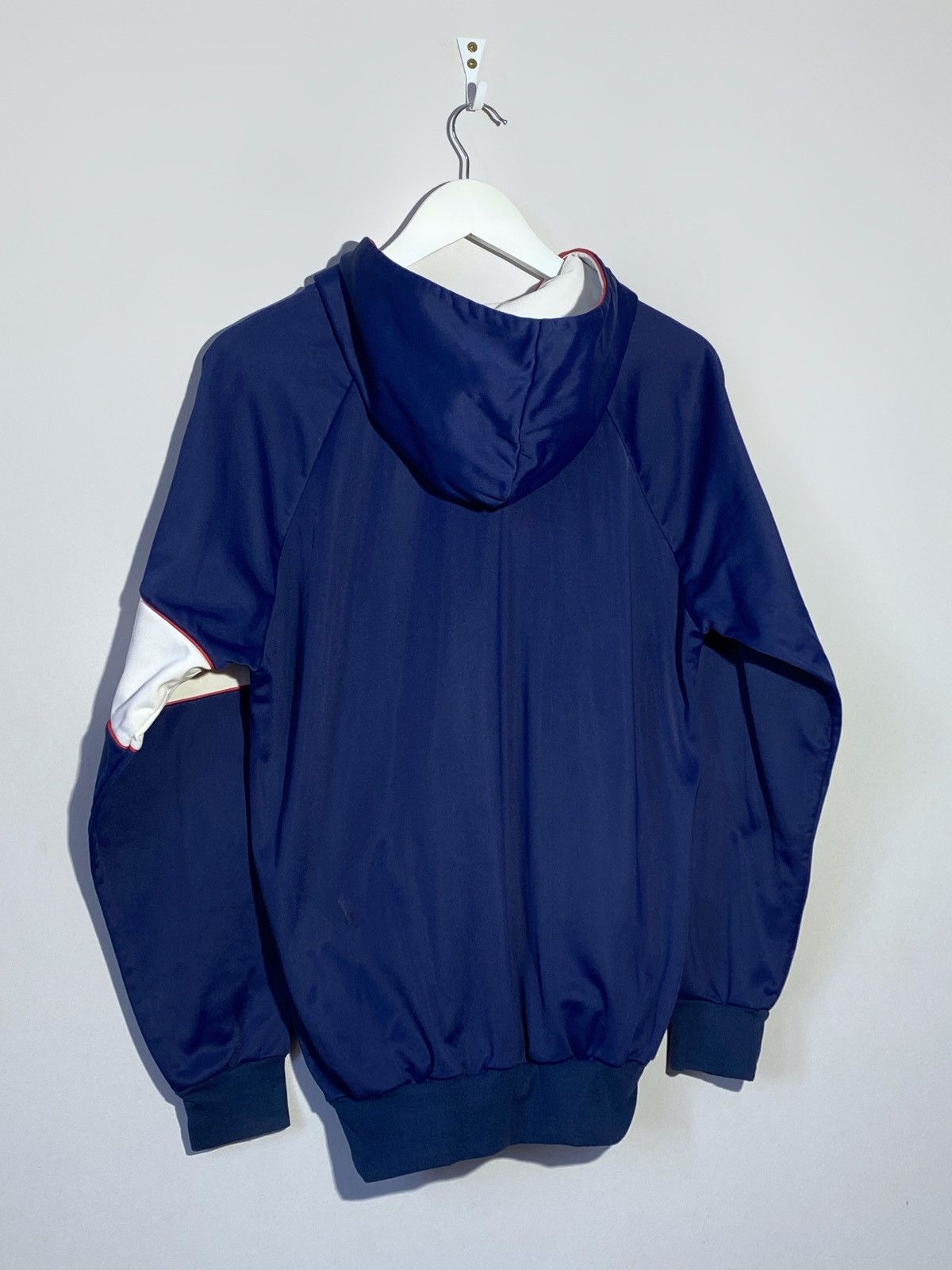 Adidas 🔥 ADIDAS VINTAGE UK WINDBREAKER 80S TRACK TREFOIL VIBES Size US S / EU 44-46 / 1 - 3 Thumbnail
