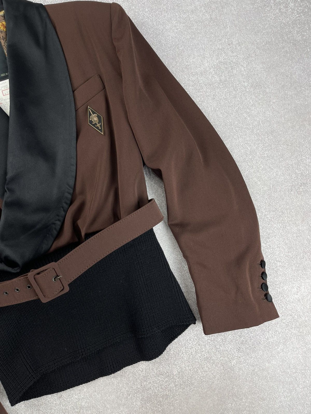Jean Paul Gaultier 80-90’s Jean Paul Gaultier Homme Archival Blazer Jacket Size US M / EU 48-50 / 2 - 2 Thumbnail