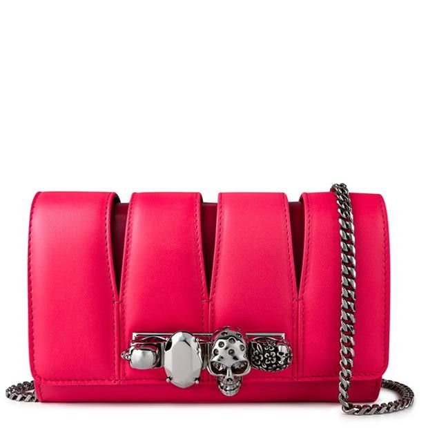 Alexander McQueen o1g2r1mq0824 Size: OS / Small Crossbody Bag Fucsia Lipstick Size ONE SIZE - 1 Thumbnail