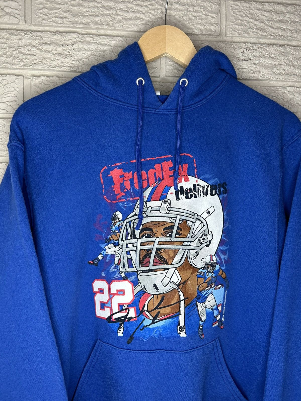 NFL × Vintage Vintage Buffalo Bills Fred Jackson Hoodie Size US M / EU 48-50 / 2 - 2 Thumbnail