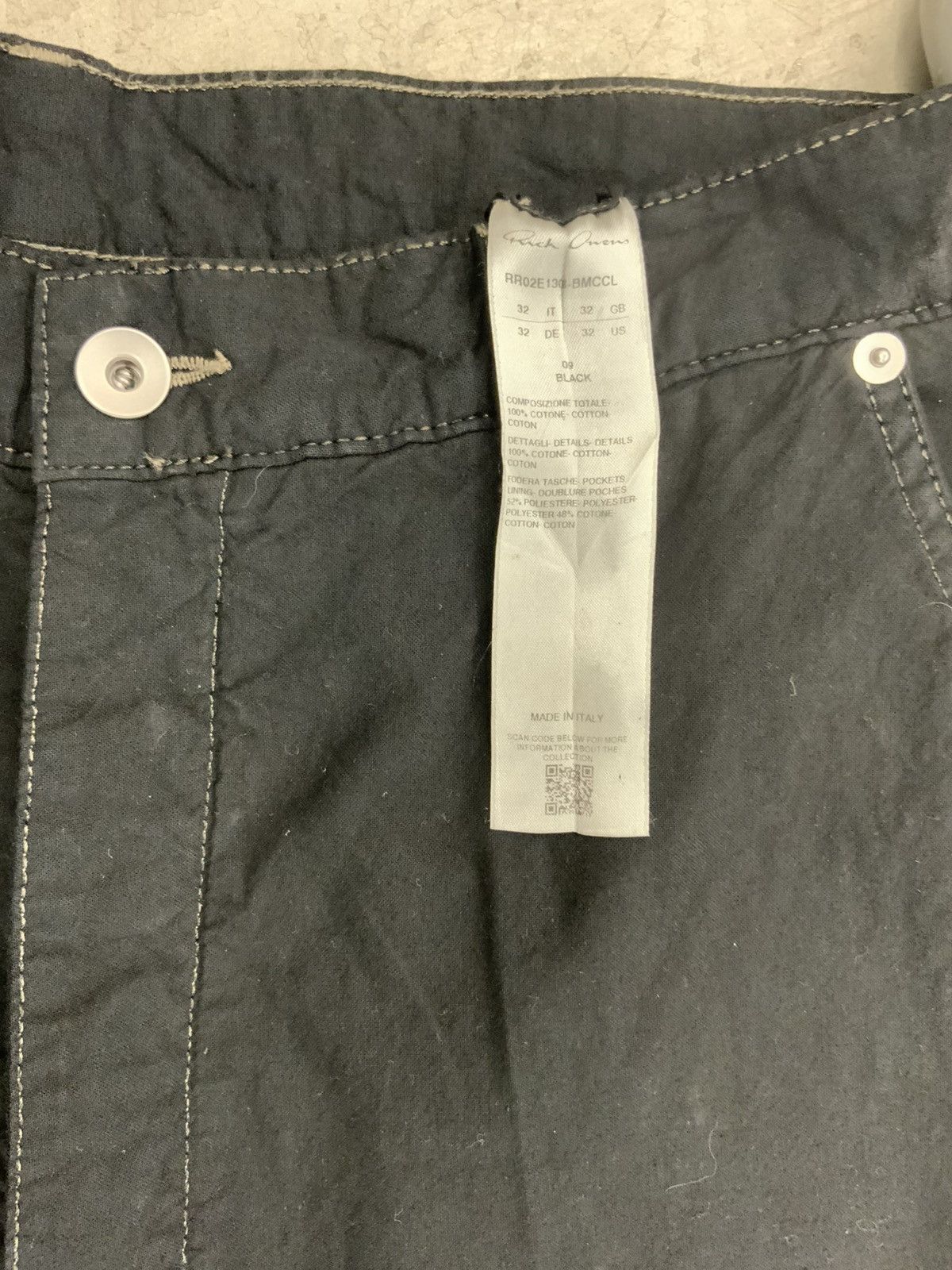 Rick Owens RICK OWENS CELEBRITY PERSONAL PAIR JORIS PANTS Size US 32 / EU 48 - 4 Thumbnail