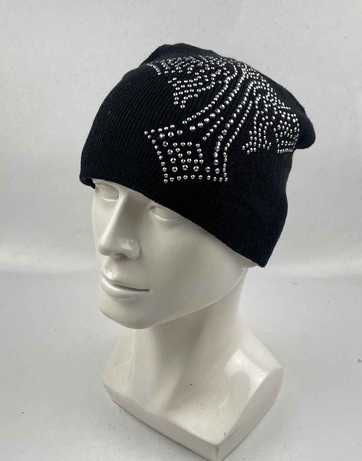 Japanese Brand big cross logo beanie hat snow cap tc45 Size ONE SIZE - 1 Thumbnail