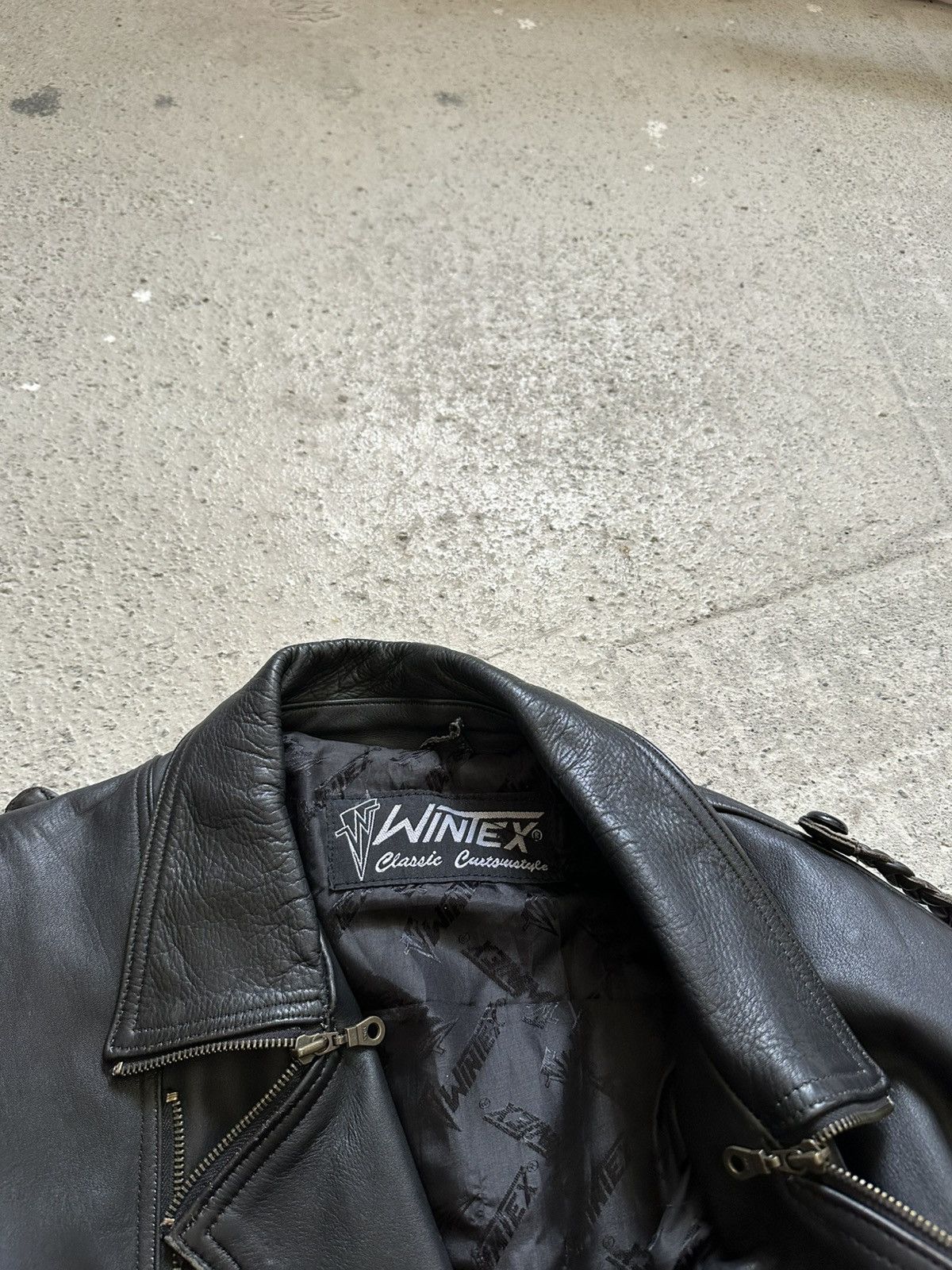 Other Leather Jacket Wintex Black size - 44 Size US S / EU 44-46 / 1 - 8 Thumbnail
