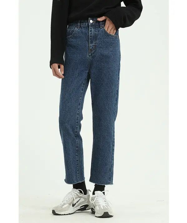 Japanese Brand VIBE Vintage loose straight leg cropped jeans Size US 30 / EU 46 - 3 Thumbnail