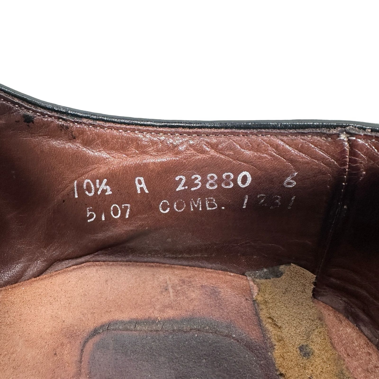 Allen Edmonds Allen Edmonds Concord Dress Shoes Men 10.5 A Black Leather Size US 10.5 / EU 43-44 - 8 Thumbnail