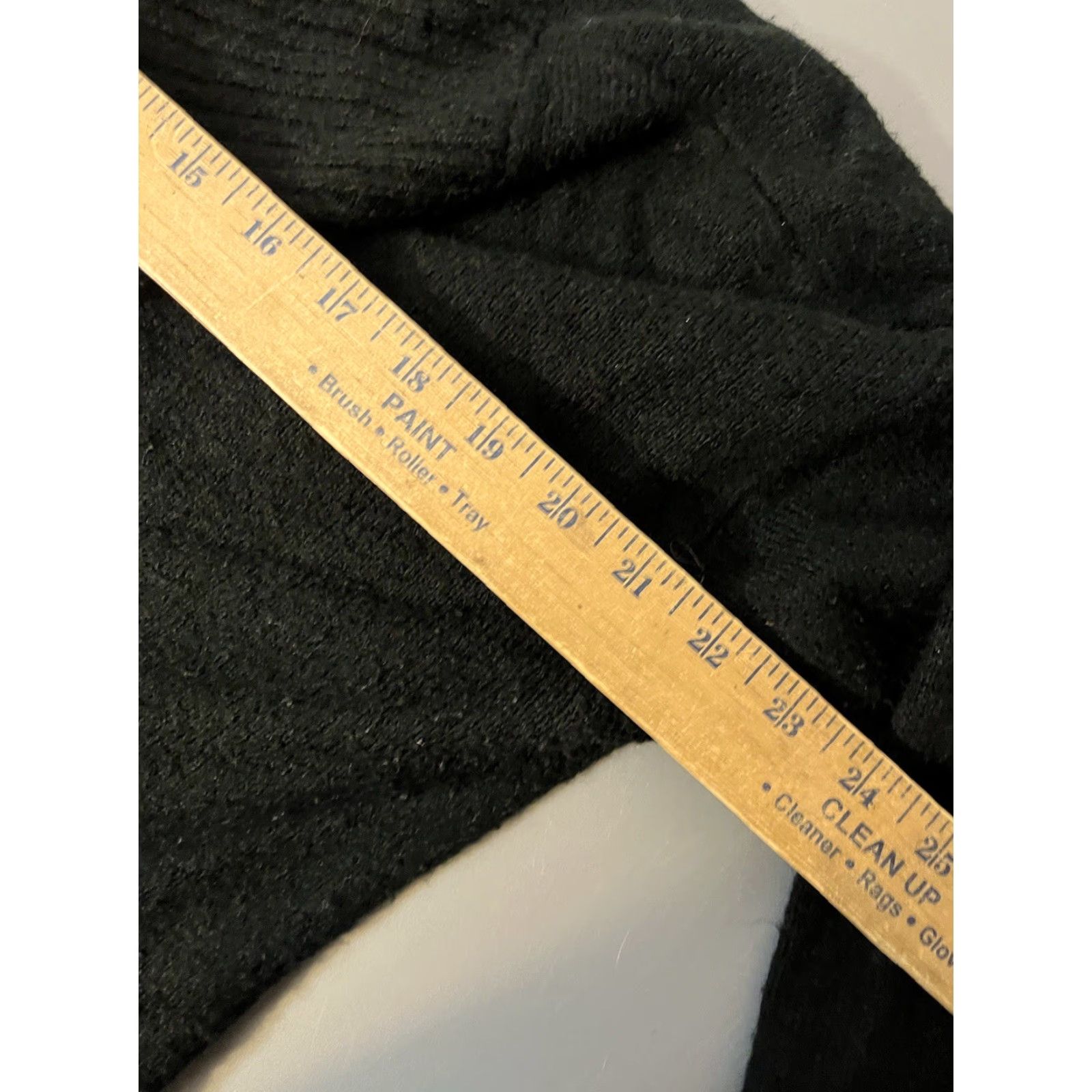 Style & Co STYLE & Co SHAWL-COLLAR BUTTON-TRI XL Black Women Sweater Tunic Size XL / US 12-14 / IT 48-50 - 5 Thumbnail