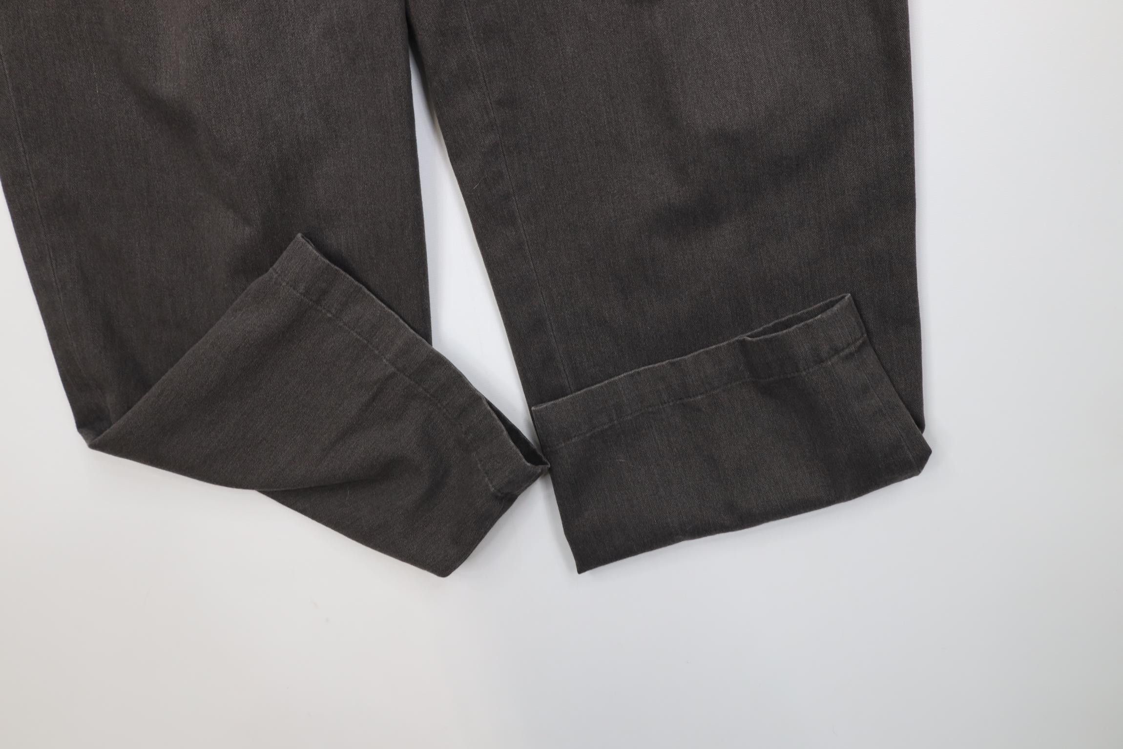 Vintage Vintage 90s Streetwear Stonewash Chino Pants Trousers Gray Size US 30 / EU 46 - 5 Thumbnail