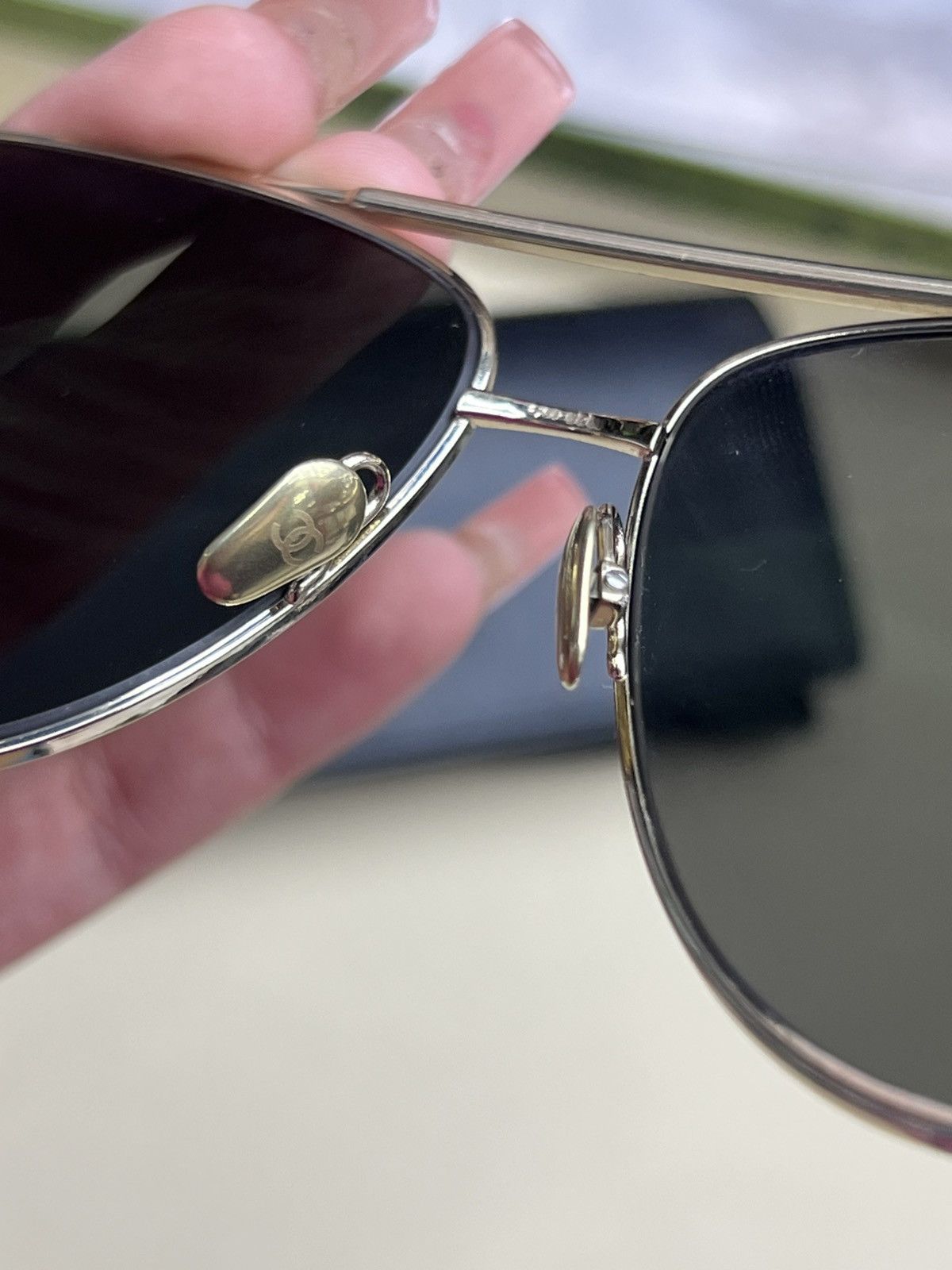 Chanel Chanel Aviator Sunglasses Size ONE SIZE - 10 Thumbnail