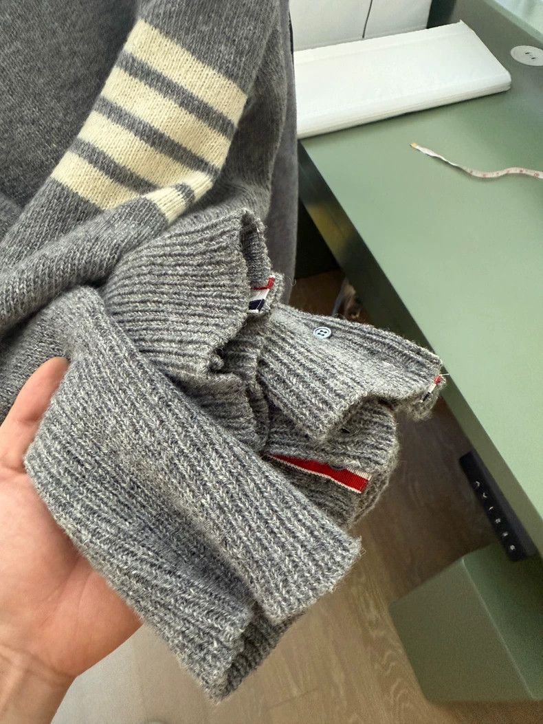 Thom Browne Thom Browne size3 A wool turtleneck pullover Size US L / EU 52-54 / 3 - 5 Thumbnail