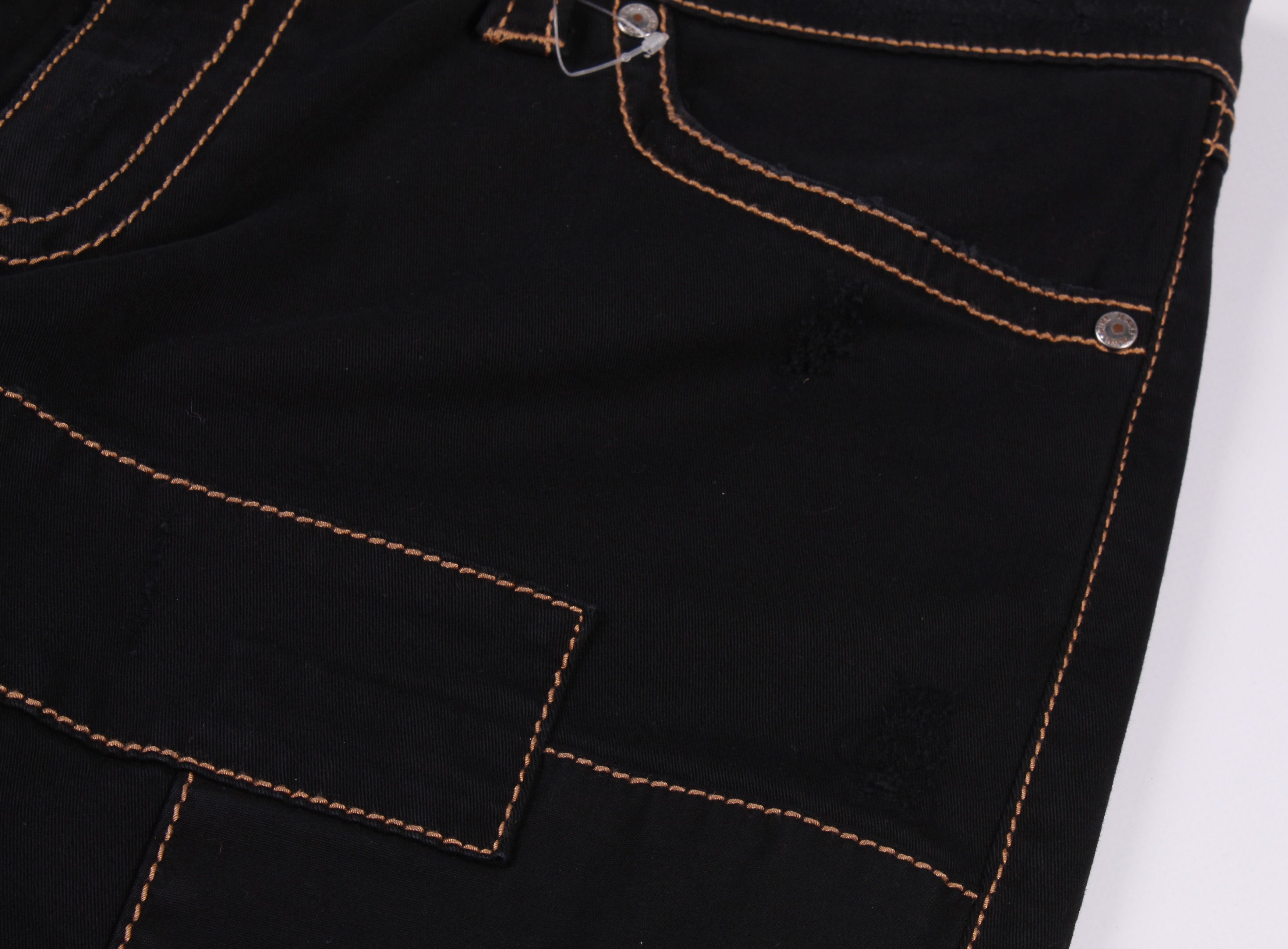 Blumarine Vintage Blumarine Distressed Straight Pants Size 34" / US 12 / IT 48 - 4 Thumbnail