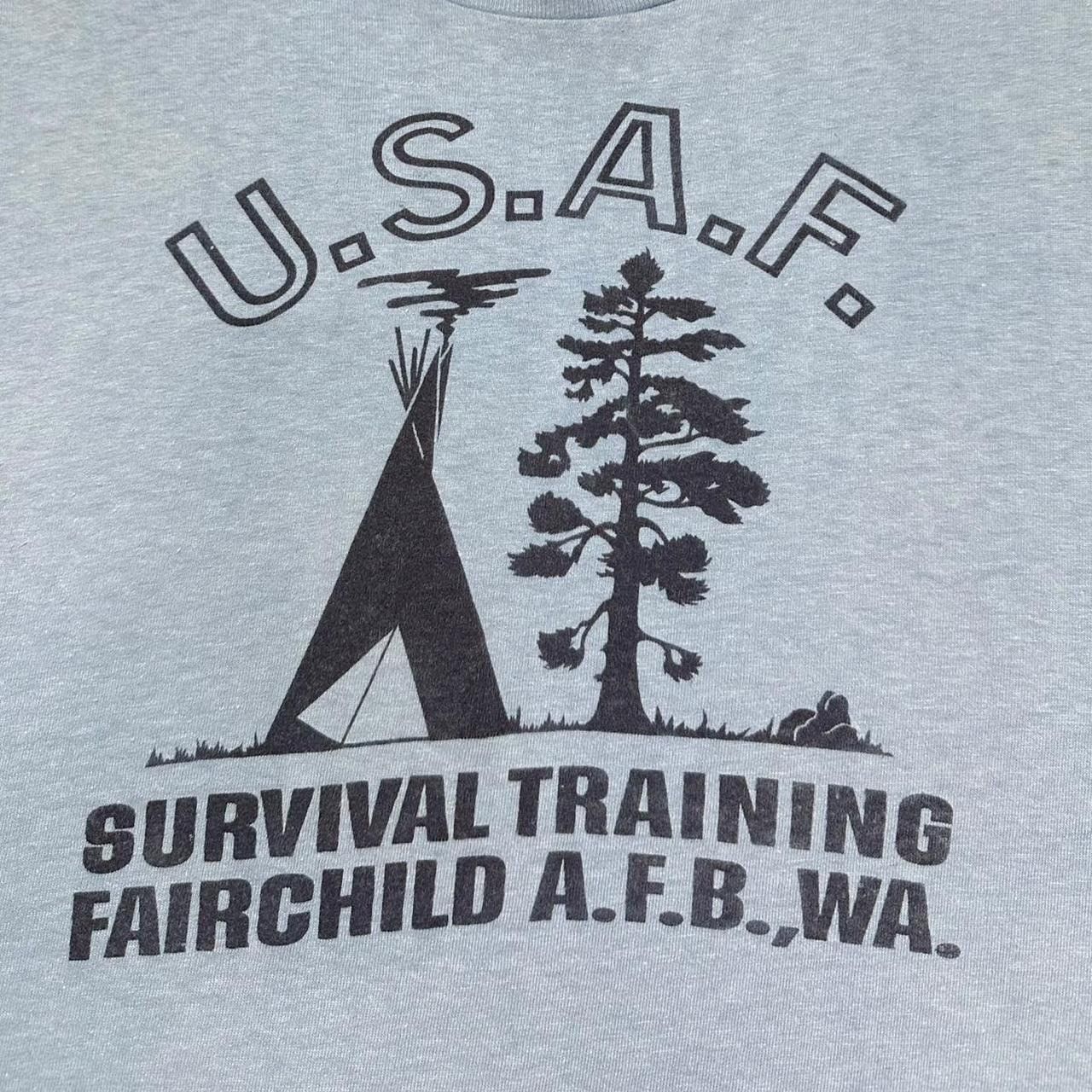 Vintage USAF Survival Training Fairchild WA T-Shirt