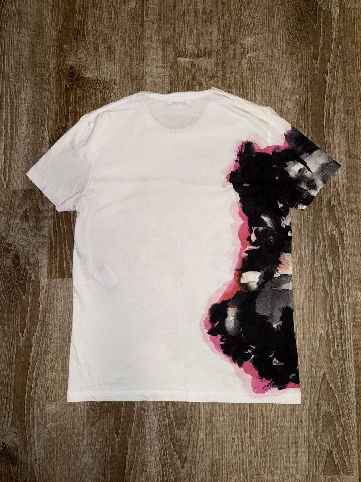 Alexander McQueen Alexander McQueen Ink Flower Tee Shirt Size US S / EU 44-46 / 1 - 2 Thumbnail