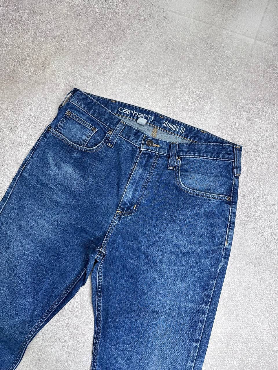 Carhartt Vintage Carhartt Baggy Denim Y2K Flared Jeans 33x34 Size US 33 - 3 Thumbnail