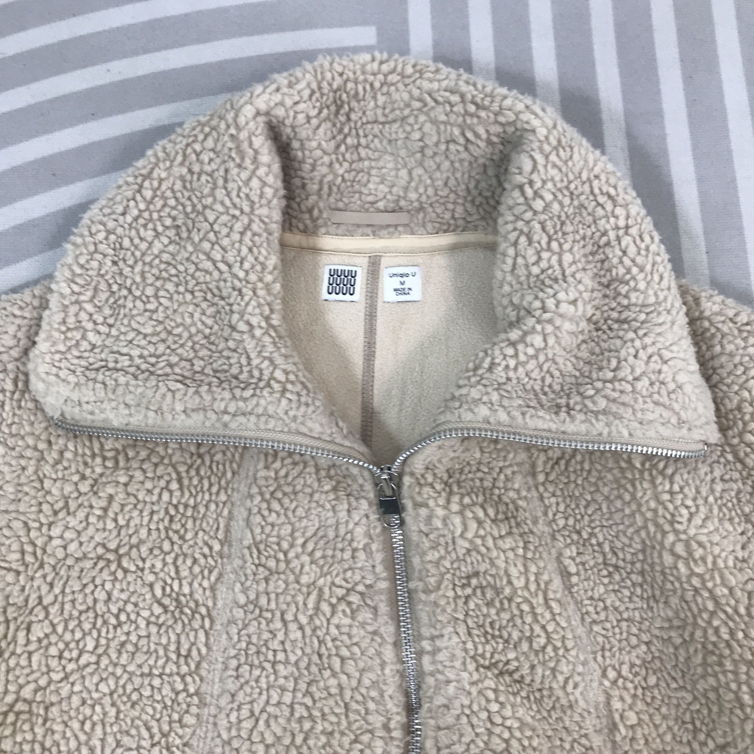 Lemaire × Uniqlo Vintage Lemaire X Uniqlo Sherpa Jacket Size US M / EU 48-50 / 2 - 8 Thumbnail