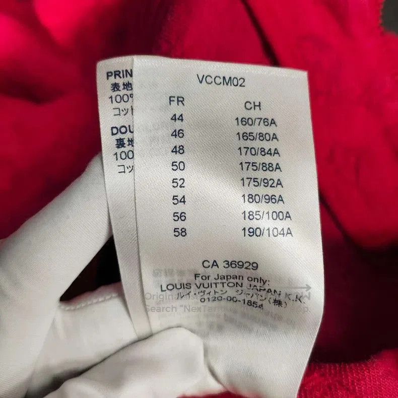 Louis Vuitton Louis Vuitton Red Monogram Denim Jacket 46. Size US M / EU 48-50 / 2 - 9 Thumbnail