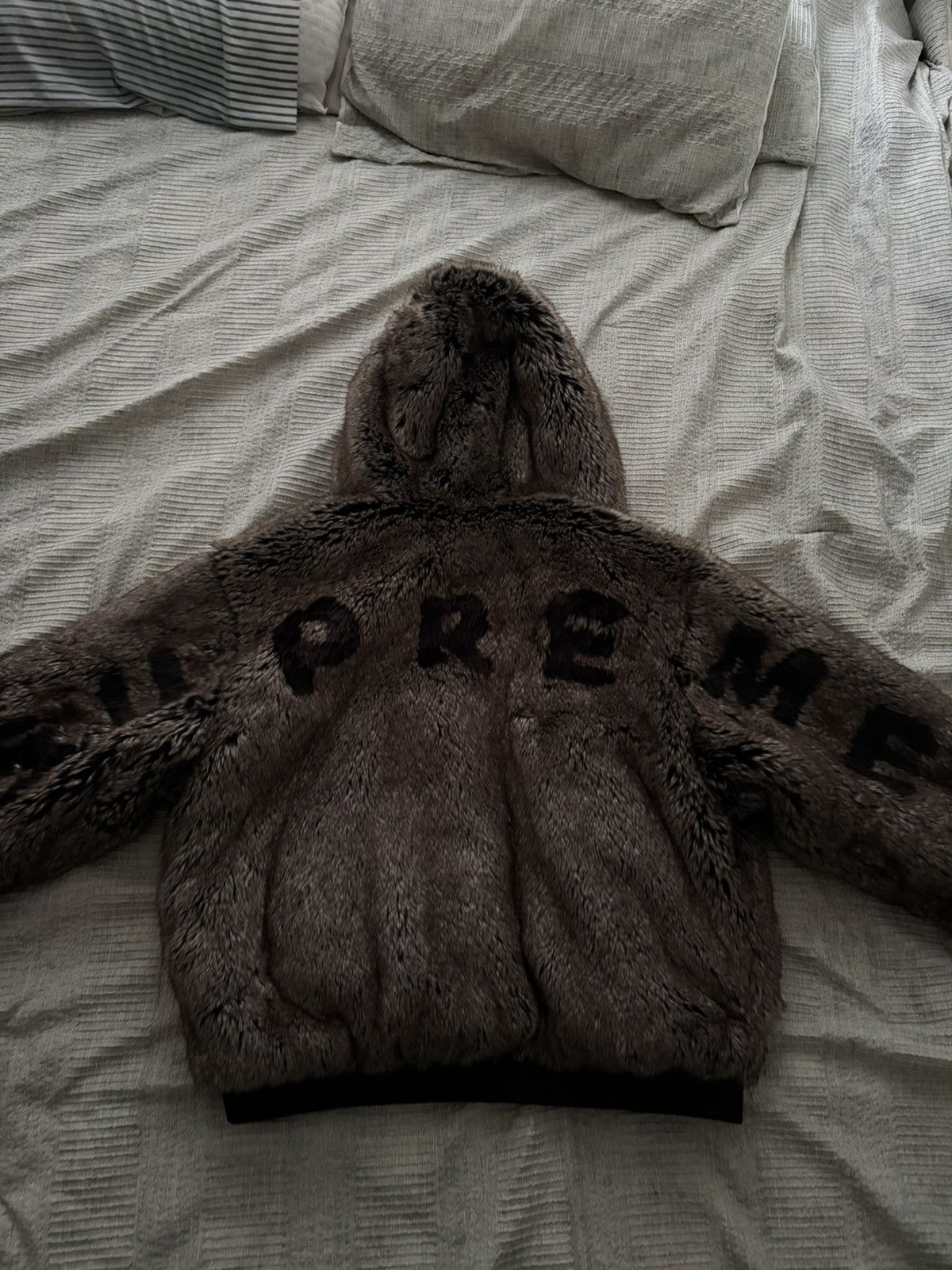 Supreme Supreme Reversible Faux Fur Hooded Work Jacket Size US L / EU 52-54 / 3 - 8 Thumbnail