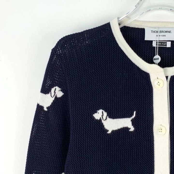 Thom Browne Thom Browne Dog Intarsia Cotton Sweater Size US XXS / EU 40 - 3 Thumbnail