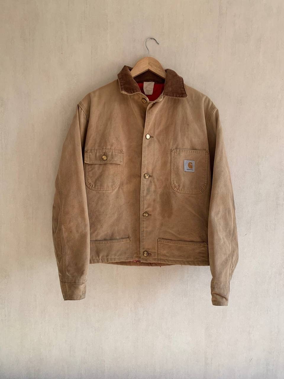 Carhartt Vintage 70s Carhartt Detroit Jacket USA Cropped M Size Size US M / EU 48-50 / 2 - 2 Thumbnail