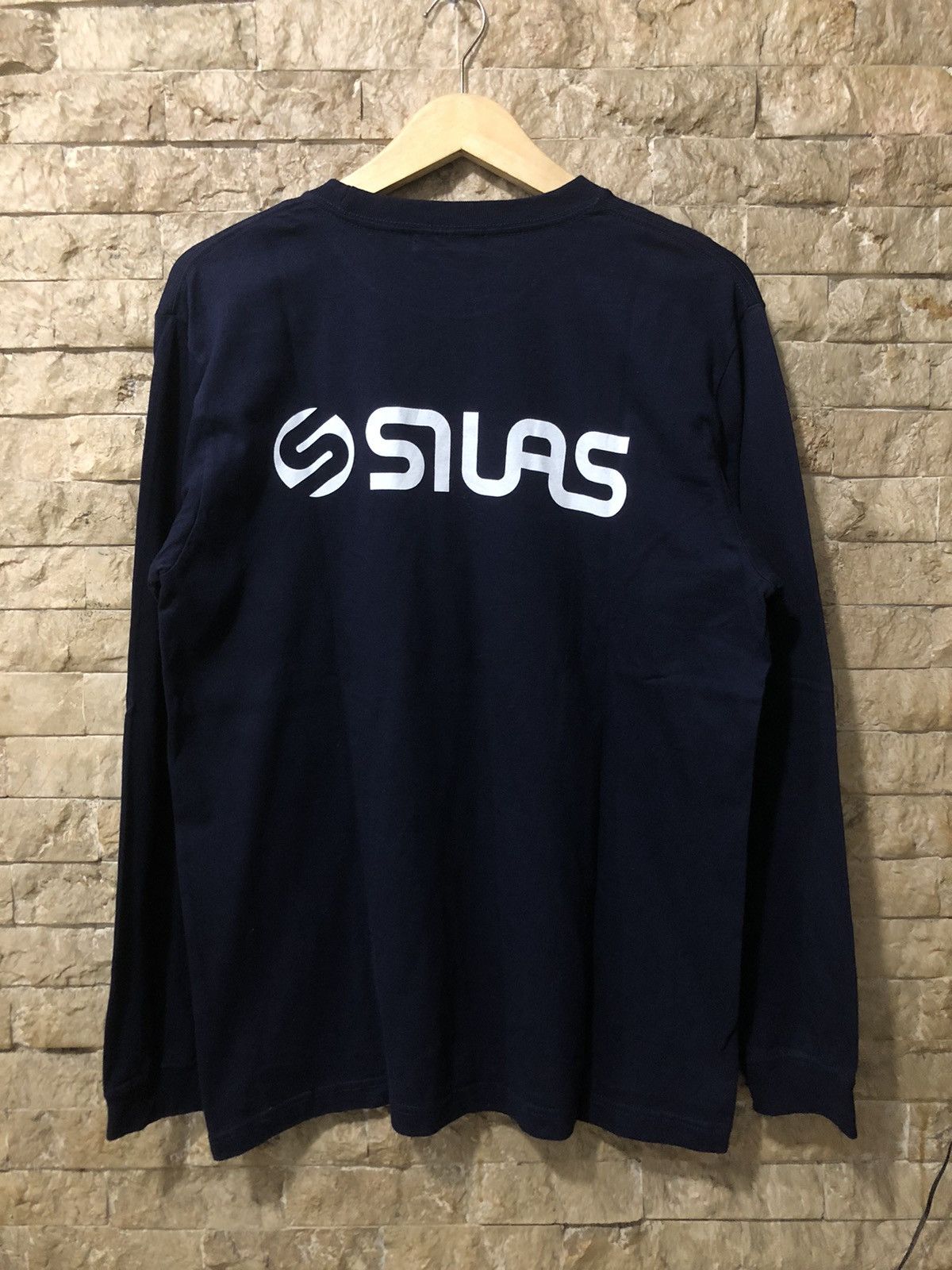 Japanese Brand × Silas SILAS spell out long sleeve Size US L / EU 52-54 / 3 - 1 Thumbnail