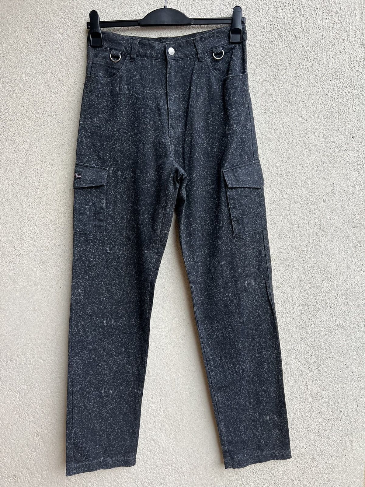 Vintage Slash Number Bondage Cargo Trouser Pant Size US 29 - 7 Thumbnail