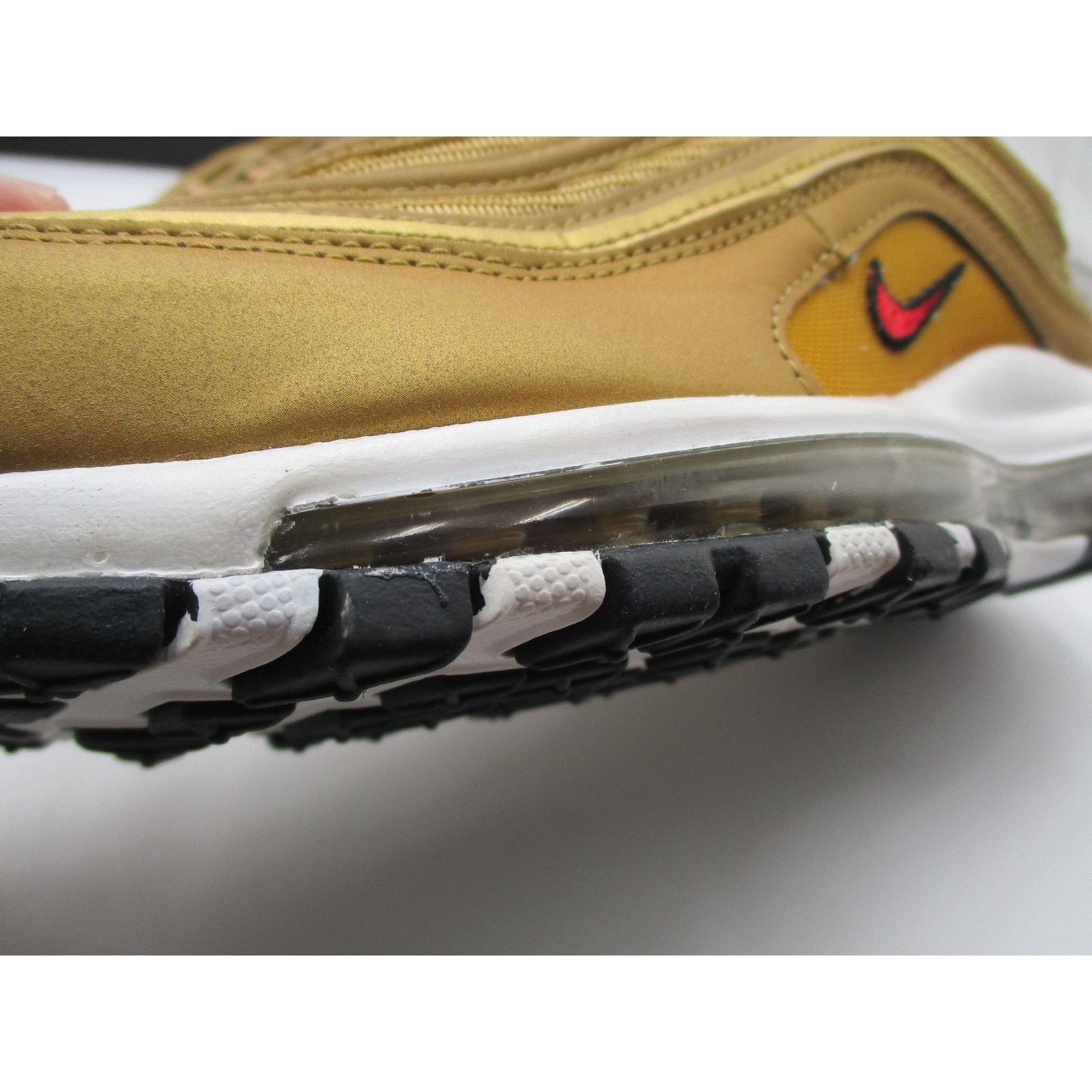 Nike Nike Air Max 97 OG Shoes Wm Sz 10.5 Metallic Gold DQ9131-700 Size US 10.5 / IT 40.5 - 14 Thumbnail