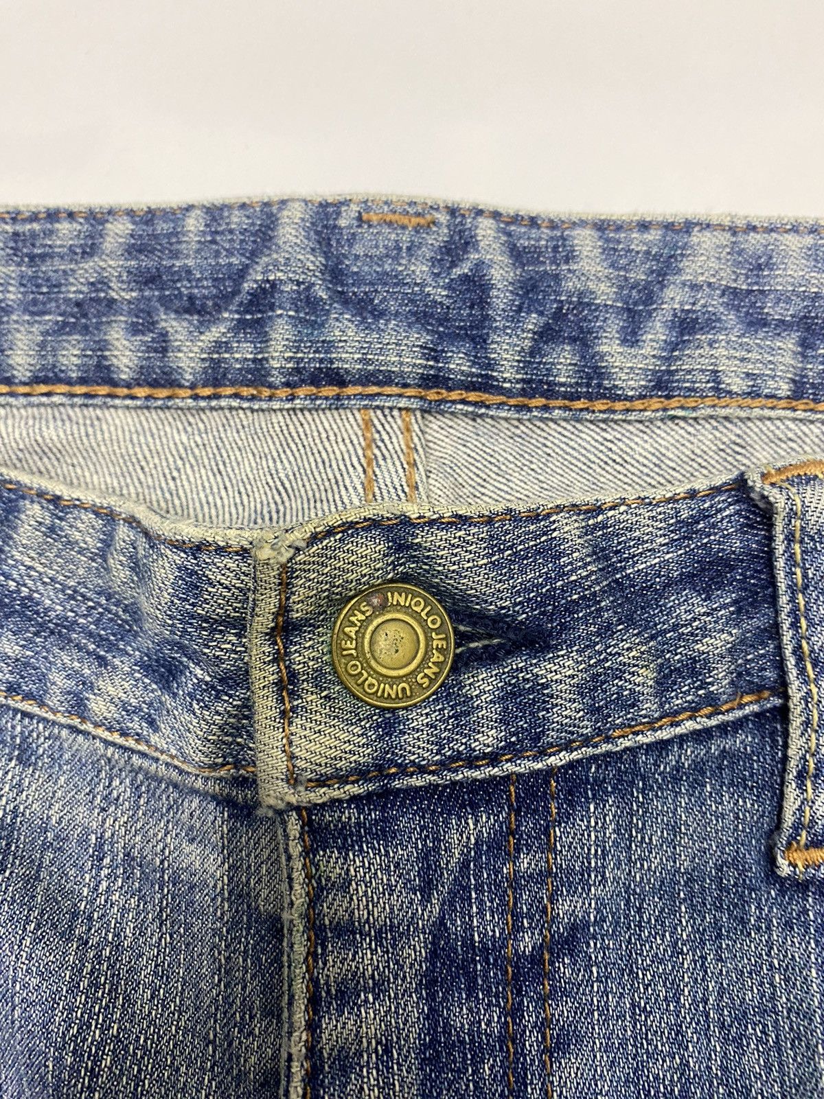 Japanese Brand VINTAGE UNIQLO DISTRESSED DENIM FLARE UNDERCOVER STYLE Size US 30 / EU 46 - 7 Thumbnail