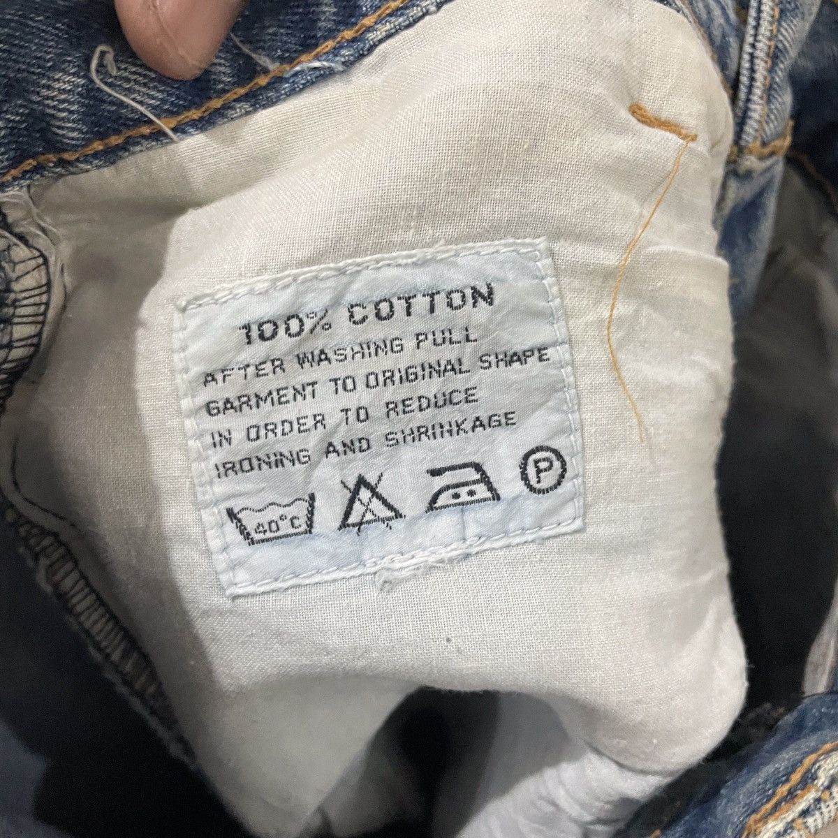 Japanese Brand Vintage Superior Skate Denim Jeans Size US 28 / EU 44 - 6 Thumbnail