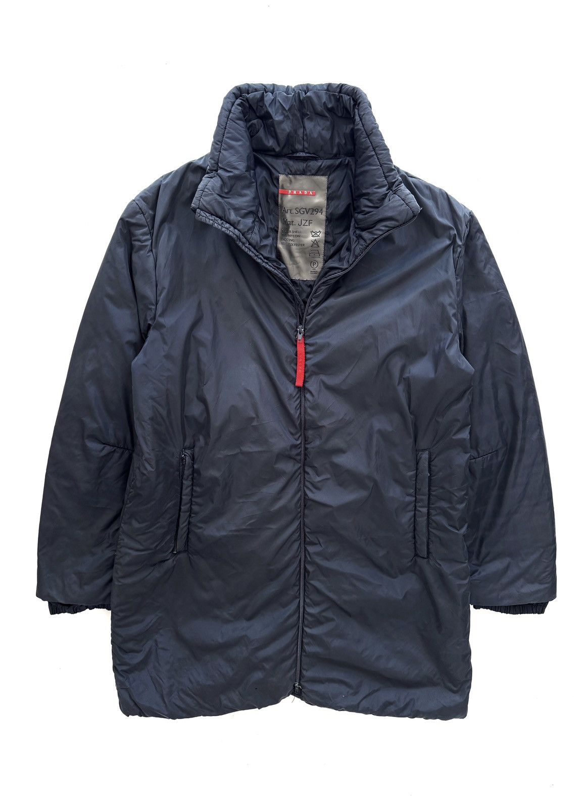 Prada Prada Nylon Parka Jacket Size US M / EU 48-50 / 2 - 1 Thumbnail
