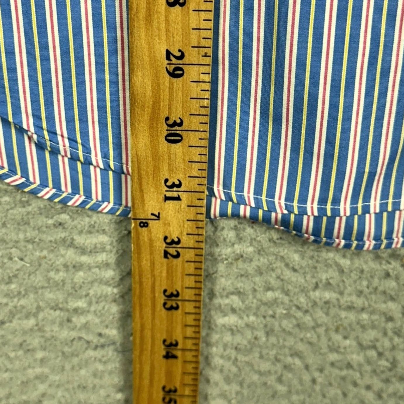 Ralph Lauren Ralph Lauren Shirt Mens 2XL Blue Classic Fit Button Down Stripe Pony Long Sleeve Size US XXL / EU 58 / 5 - 7 Thumbnail