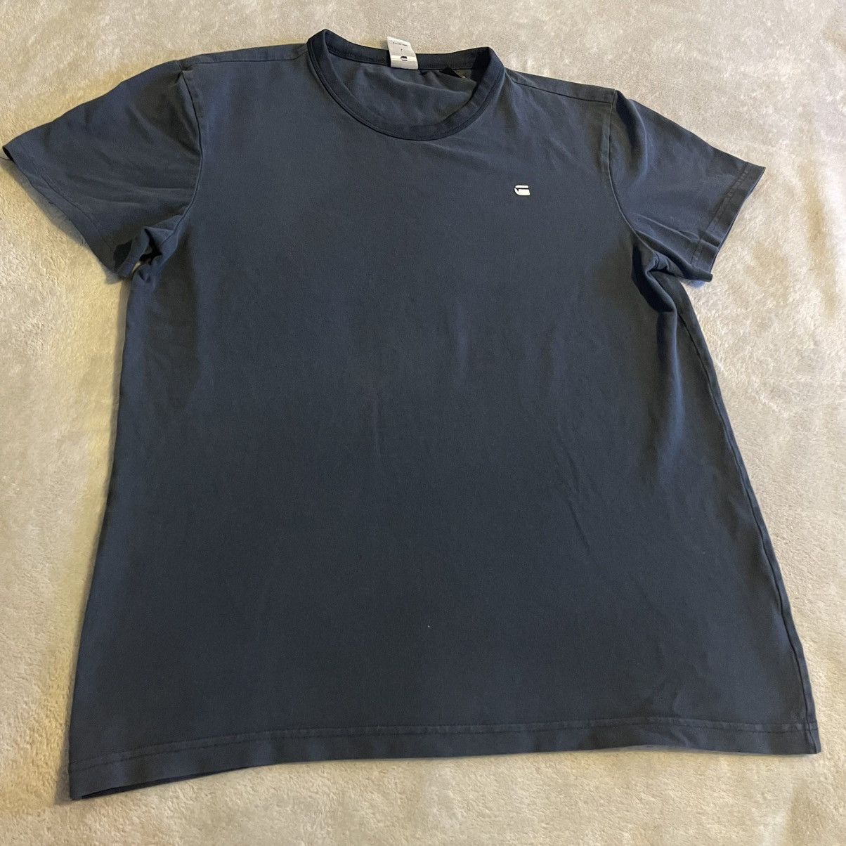 G-Star G-Star Raw Shirt Men Large Blue Streetwear Workout Gym Tee Size US L / EU 52-54 / 3 - 1 Thumbnail