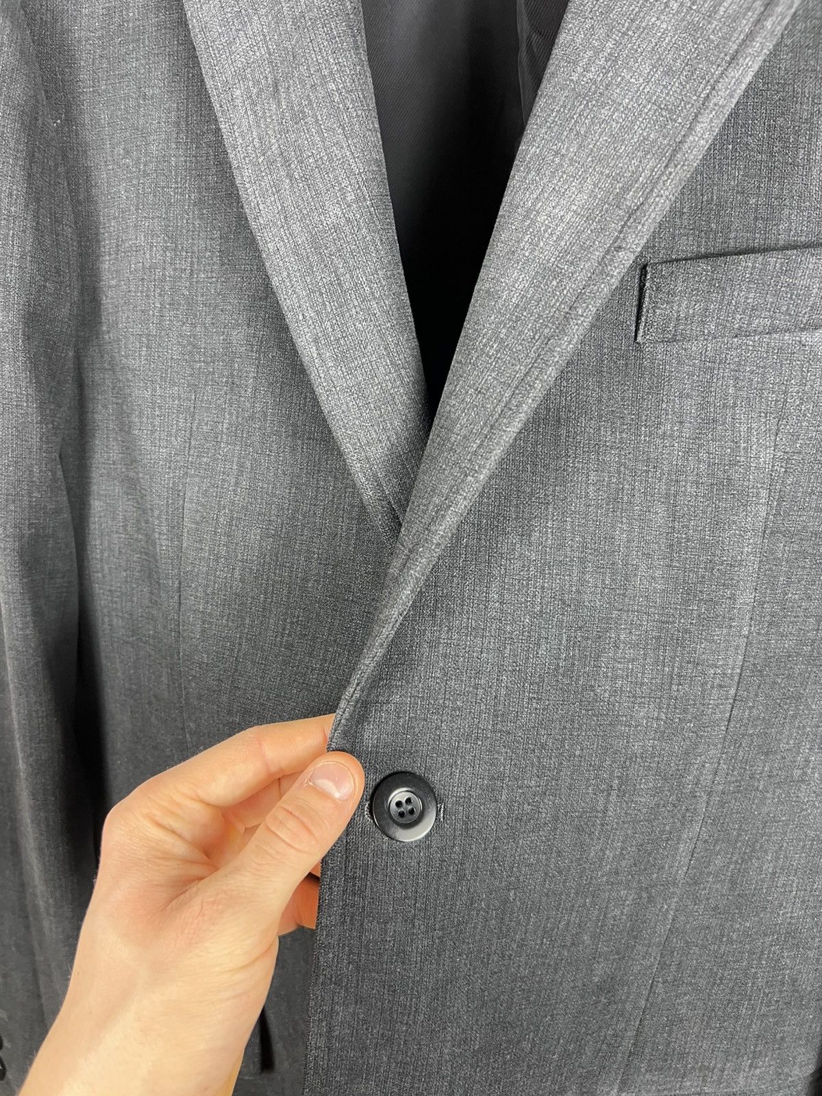 Armani Collezioni Giorgio Armani Collezioni velvet blazer jacket avant garde Size 40R - 12 Thumbnail