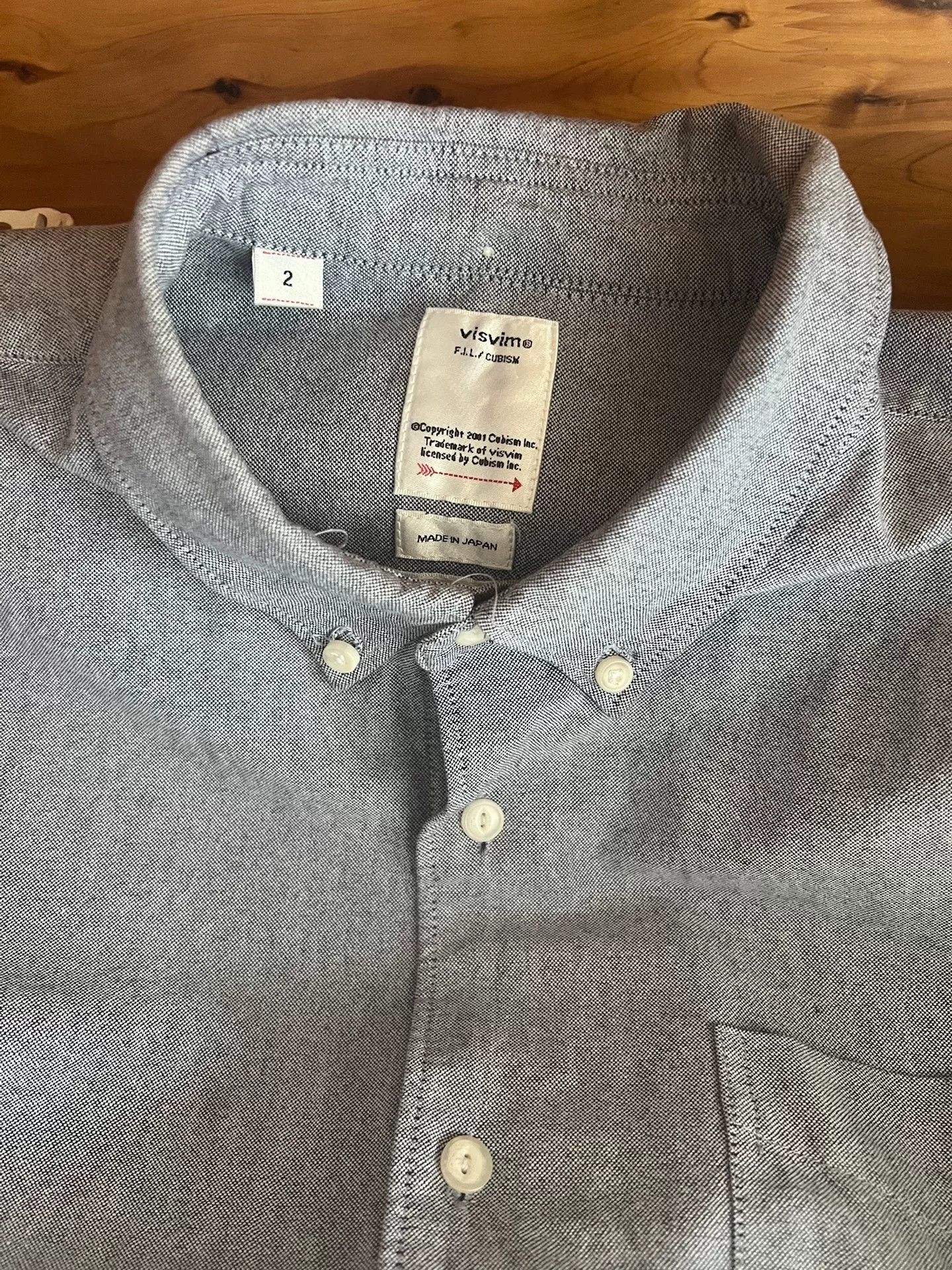 Visvim visvim 18SS GIZA Cotton Drop-Sleeve Shirt Size US M / EU 48-50 / 2 - 8 Thumbnail