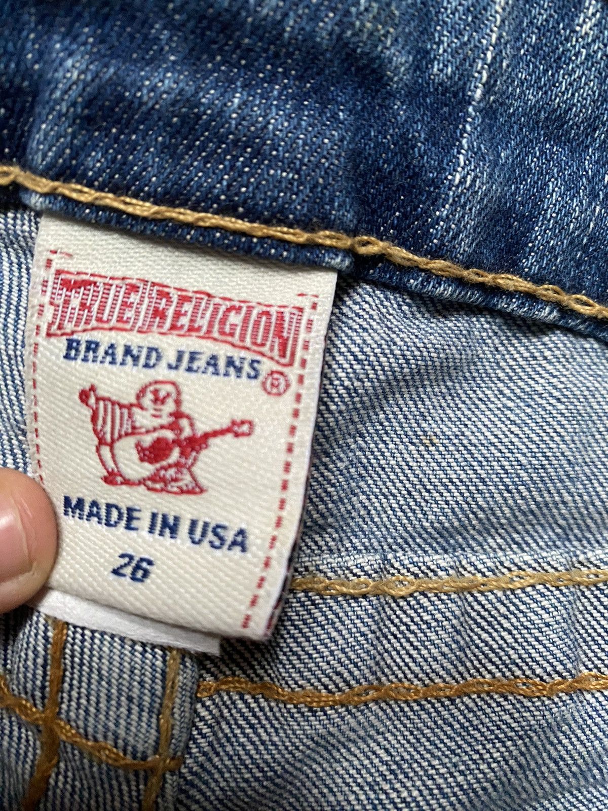True Religion × Vintage True Religion Joey Jeans Blue Jeans Denim Size 26" / US 2 / IT 38 - 3 Thumbnail
