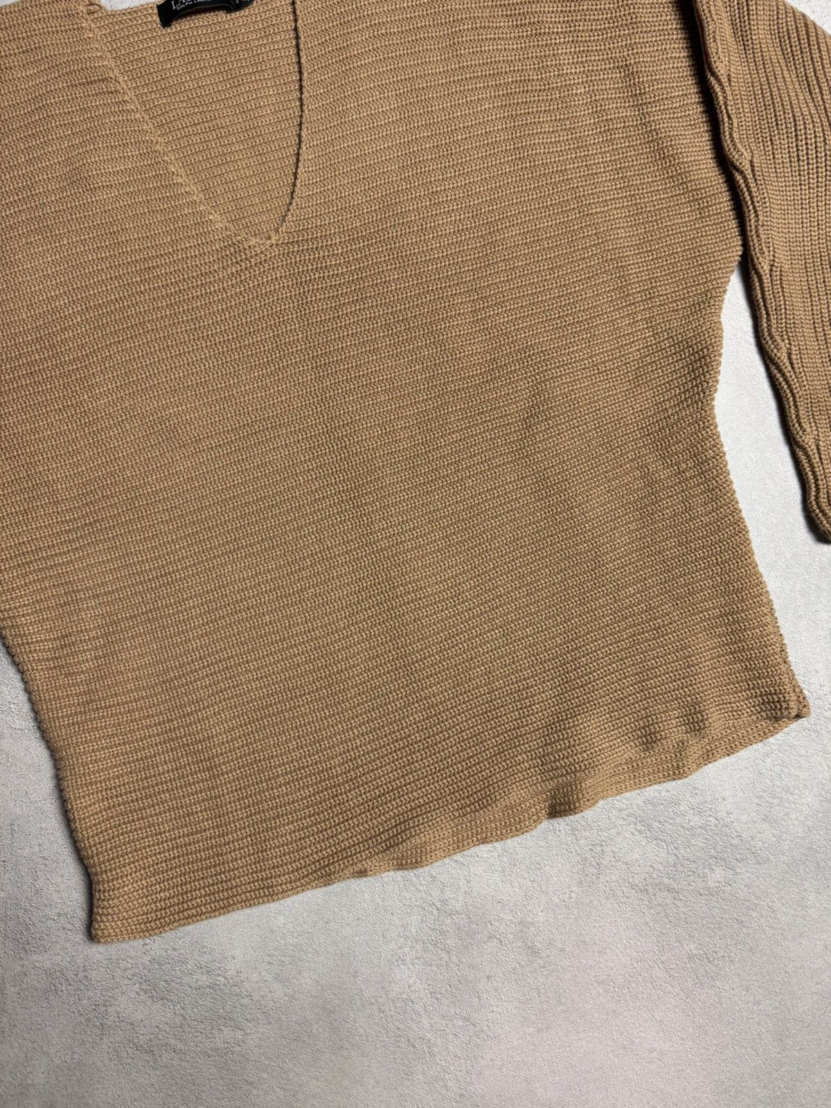 Lauren Ralph Lauren Lauren Ralph Lauren Black Label V-Neck Knit Sweater Size L Size L / US 10 / IT 46 - 4 Thumbnail