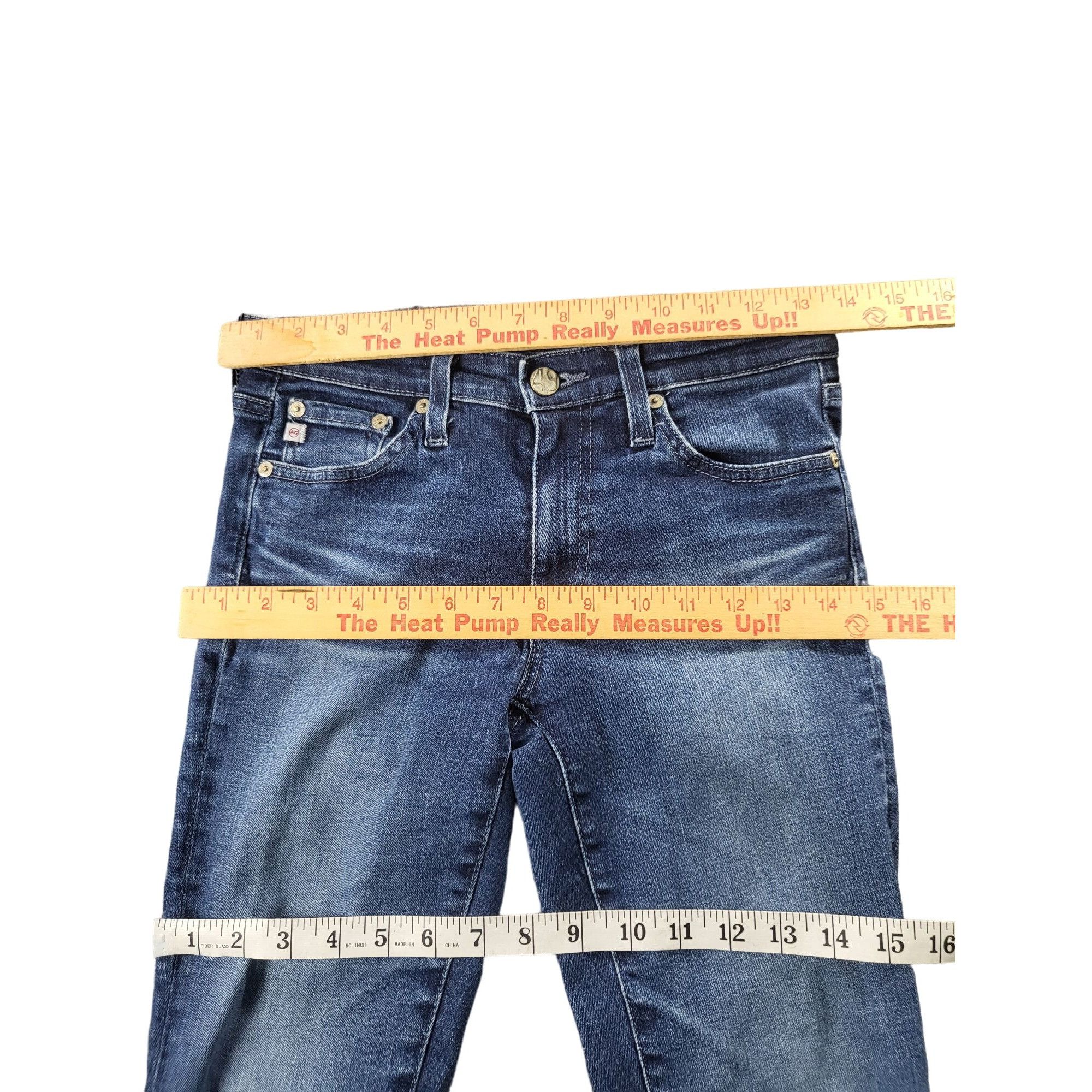 AG Adriano Goldschmied AG Adriano Goldschmied Capri Jeans Women Sz 26R Blue Denim T Size 26" / US 2 / IT 38 - 2 Thumbnail