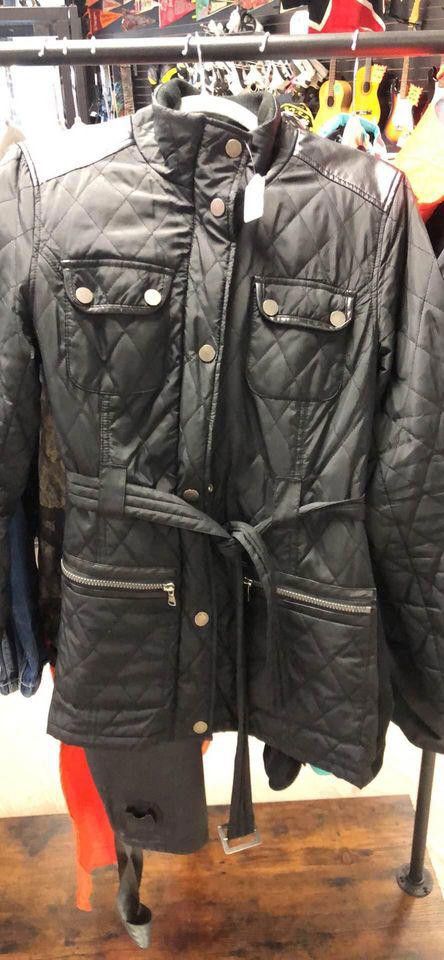 Designer Novelti Black Quilted Jacket for Launa Petites Size ONE SIZE - 1 Thumbnail