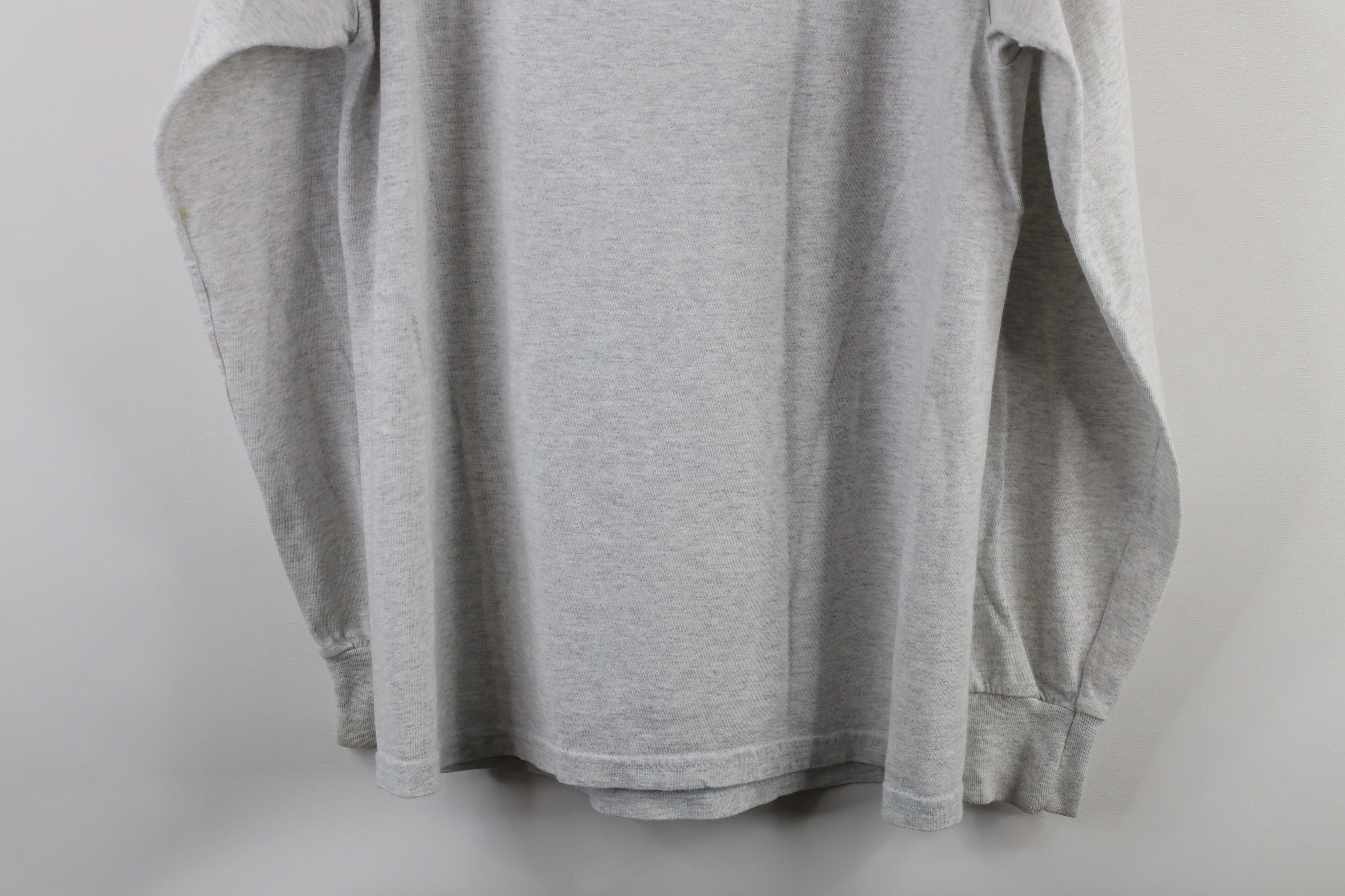 Vintage Vintage 90s Streetwear Bee Bowling Long Sleeve T-Shirt Gray Size US M / EU 48-50 / 2 - 10 Thumbnail