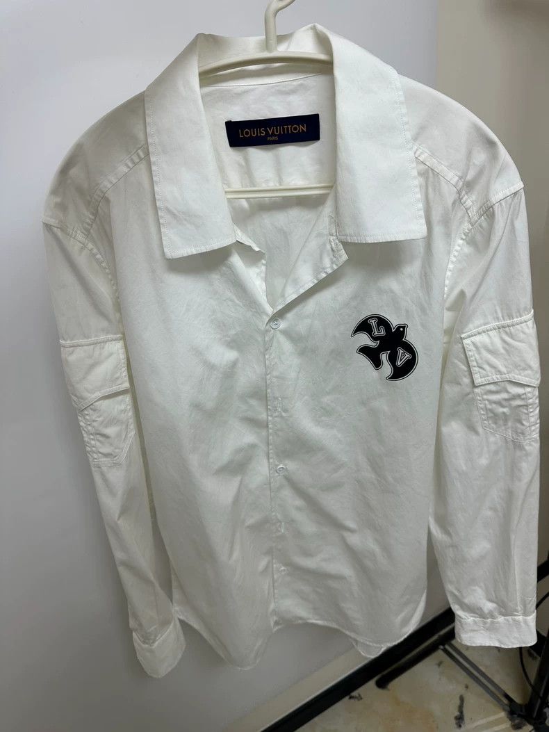 Louis Vuitton Louis Vuitton Peace Dove Shirt Size US XS / EU 42 / 0 - 1 Thumbnail