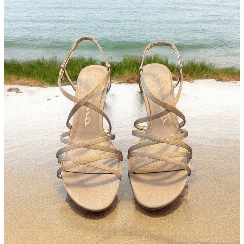 Unknown London Nina Light Purple Sandals Pumps Heels Shoes Size 6.5 Leather Size US 6.5 / IT 36.5 - 5 Thumbnail