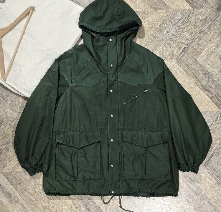 image of Visvim 21Ss Lakota Parka Lakota Coat in Green, Men's (Size XL)