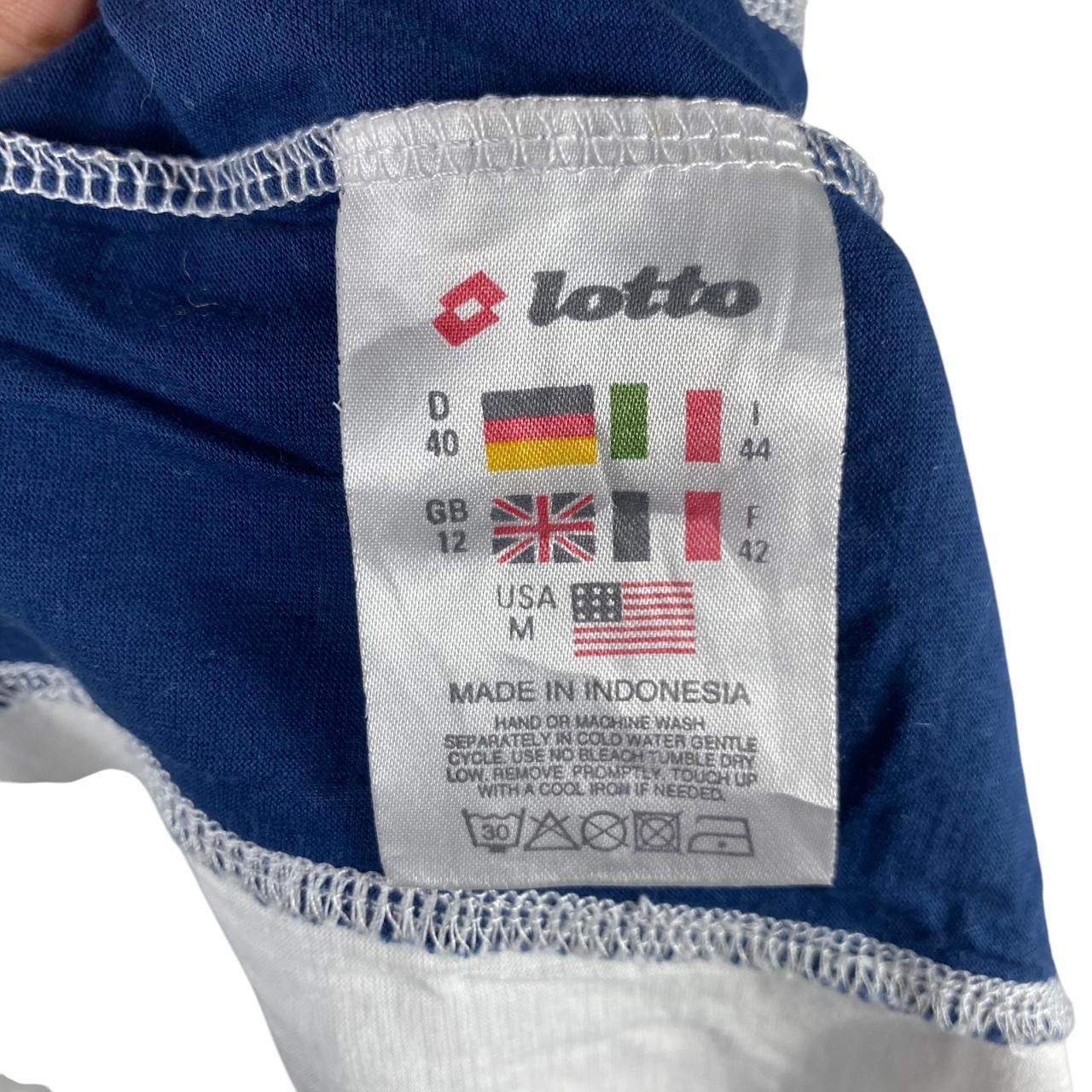 Lotto Sport Vintage LOTTO TENNIS ITALIANO Artwork Polo Tee Shirt Top Size US M / EU 48-50 / 2 - 7 Thumbnail